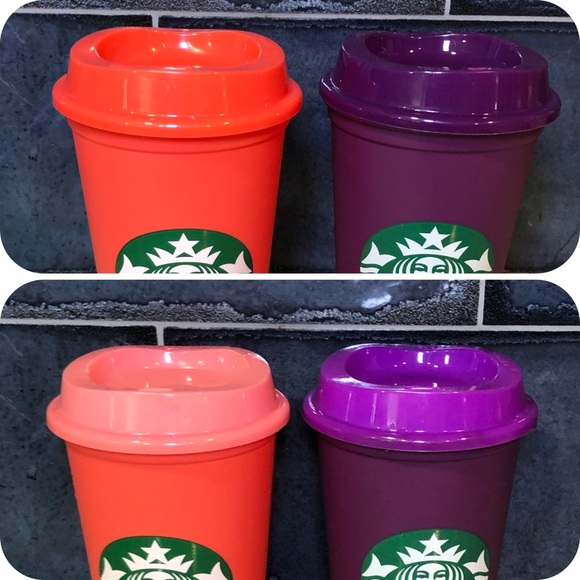 Starbucks Color Changing Reusable Cups Set of 5 - Picture 16 of 17